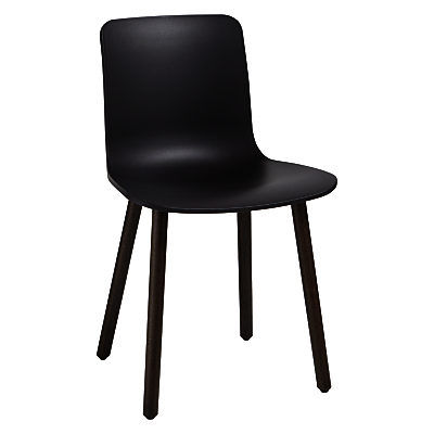 Vitra HAL Chair Black / Dark Oak